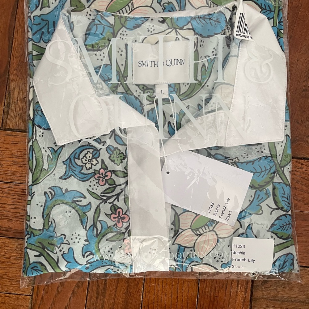 Smith and Quinn Spring French Lilly Light Weight Long Sleeve Dress NWT-InBag